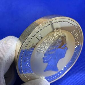 純銀1kgカワセミ銀貨1994年エリザベスII30ドルの画像4