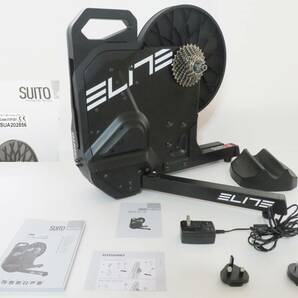 【中古完動美品】①ELITE SUITO 0192001 ホーム トレーナー 11S エリート スイート シマノ ホームトレーナー カセット付きの画像1