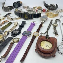 【80】腕時計 まとめ ジャンク品 現状品 不動品 SEIKO　ALBA　 等 メンズ レディース 等_画像8