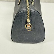 【31】1円～ コーチ COACH バッグ F79946 ブラック ハンドバッグ ミニボストン ブラック ジャンク品_画像4