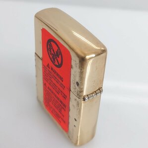 【86】極希少 6000個 限定 リミテッド ZIPPO ジッポー solid brass 真鍮 カナダ 50周年 1949-1999 保管品 №159 着火未確認の画像4