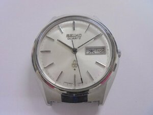 【80】1円～SEIKO セイコー クオーツ 3803-7010 デイデイト 本体のみ メンズ時計 シルバー文字盤 不動品 ジャンク扱い