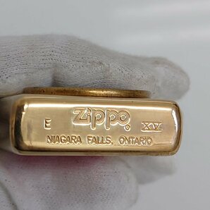 【86】極希少 6000個 限定 リミテッド ZIPPO ジッポー solid brass 真鍮 カナダ 50周年 1949-1999 保管品 №159 着火未確認の画像5
