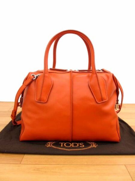 未使用 トッズ TOD'S ミディアム Dバッグ 2way ショルダーバッグ D-Styling Medium Bag 