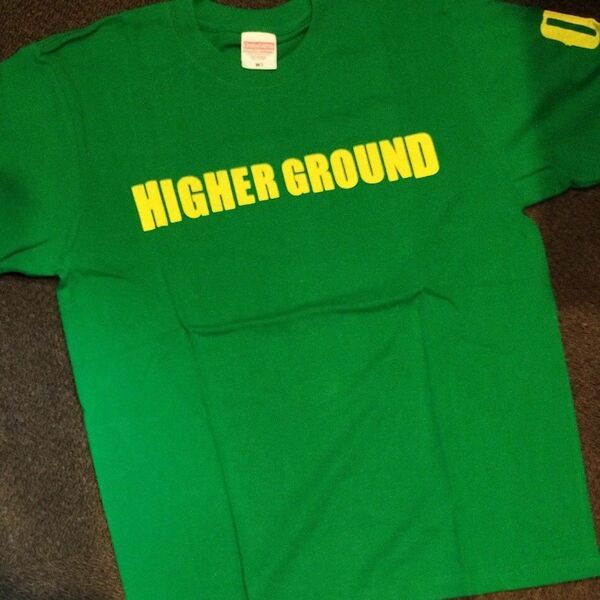 HIGHER GROUND 2008 Tシャツ グリーン【誤植あり】