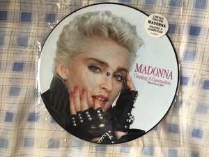 NEW 新品 UK 12inch Causing A Commotion 2 Mixes Picture Disc ピクチャー盤 / Madonna マドンナ色々出品中