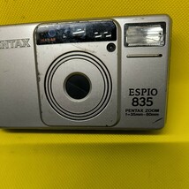 PENTAX ペンタックス コンパクトフィルムカメラ ESPIO835 ジャンク品　●１円〜_画像9