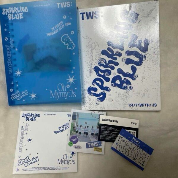 TWS Mini Album Sparkling Blue CD アルバム