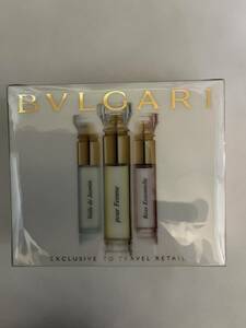 BVLGARI ブルガリ 香水 ３本セット 未開封　箱付 ブランド レディース 新品保管品