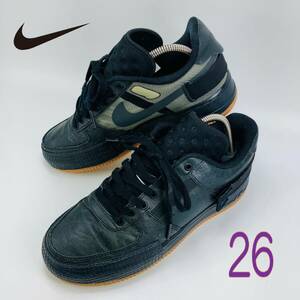 【Cランク】【現状品】【洗濯除菌済】Nike AIR FORCE 1 TYPE／Black　Gum　 (CJ1281-001)　26　US8