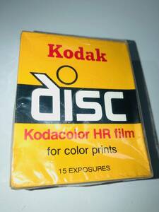 【限定1品】【未使用】【元箱有り】【Kodak】【期限切れ：12/1984】Disk 5枚セット　(BKDBB7493)