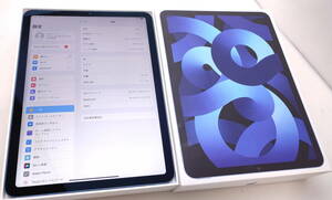 iPad Air 第5世代 Wi-Fi 64GB ブルー MM9E3J/A 新品同様 バッテリー100%