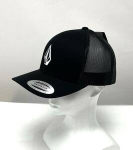 VOLCOM ボルコム D5512317BLK① メッシュキャップ Full Stone Cheese ブラック色 帽子 Cap ロゴもの Logo ヴォルコム 新品 即決 送料無料