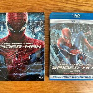 アメージングスパイダーマン　3Dブルーレイ 2D版　特典　3枚組セット Blu-ray