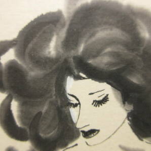 高沢圭一 真作保証・サイン 1976年 裸婦・美人画・肉筆画・YATAYA額の画像3