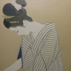 志村立美 直筆サイン 187/200 Shimura Tatsumi 日本画家・美人画の画像8