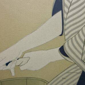 志村立美 直筆サイン 187/200 Shimura Tatsumi 日本画家・美人画の画像7
