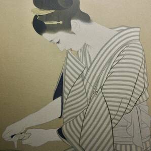 志村立美 直筆サイン 187/200 Shimura Tatsumi 日本画家・美人画の画像9