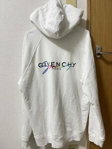 GIVENCHY 20SS ジップパーカー BMJ03K30AF ホワイト