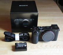 SONY α7C II ボディ ILCE-7CM2 / B ★ 超美品_画像1