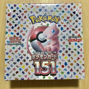 ポケモンカード 151 シュリンク付き 1BOX 未開封 ボックス