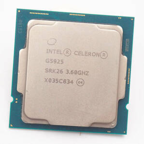 Intel Celeron G5925 LGA1200 動作品の画像1