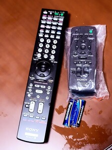 ★希少品 SONY TA-DA5300ES用純正リモコン RM-AAL010 +RM-AAU016(未使用？) 2点セット【中古】