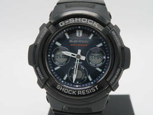 CASIO(カシオ）G-SHOCK　タフソーラー　AWG-M100SB　腕時計　中古品　K3ー9A　