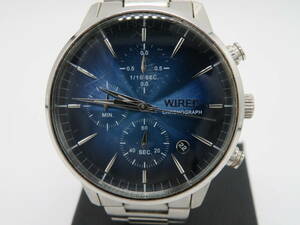 SEIKO(セイコー）WIRED　クロノグラフ　腕時計　中古品　H3ー41A　
