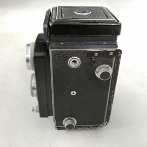 【☆1円スタート☆】ELMOFLEX エルモフレックス Olympus Zuiko F.C. 1:3.5 f=7.5cm レザーケース付 レトロ 二眼レフ フィルムカメラ SA3059の画像3