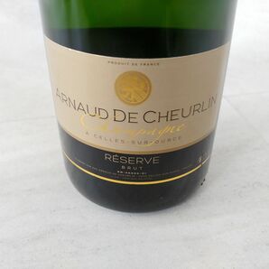 【☆未開栓品☆】ARNAUD DE CHEURLIN アルノー ド シューラン ブリュット レゼルヴ フランス シャンパン 750ml 12% 1円スタート MA494の画像4