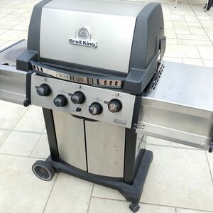 【☆直接引取限定☆】Broil King ブロイル キング SOVEREIGN ソーバーン 90 9878-83JP BBQ グリル ロースト 燻製 ガス用 1円スタート MA538