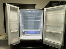 【☆動作確認済☆】Panasonic パナソニック 大型 冷凍 冷蔵庫 NR-J50NC 501L 家電 6ドア 2019年製 フレンチドア 両開き 1円スタート MA569_画像2
