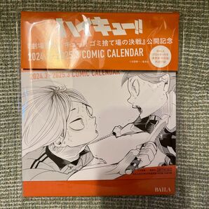 ハイキュー ゴミ捨て場の決戦 劇場版ハイキュー 卓上カレンダー　雑誌付録