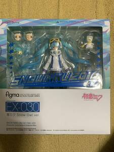 figma EX-030 雪ミク Snow Owl ver. (ワンダーフェスティバル2016 [冬] 第67回さっぽろ雪まつり、GOOD SMILE ONLINE SHOP限定)