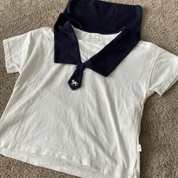 Cottoli セーラー半袖Tシャツ 95