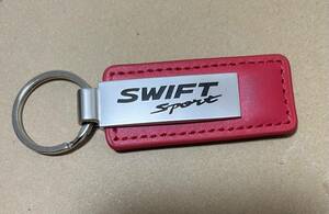  Suzuki Swift Sports Laser брелок для ключа красный металлический кожа ZC31S ZC32S ZC33S