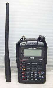 YAESU 八重洲無線　144/430MHz帯薄型デュアルバンドD/トランシーバー ＦＴ１Ｄ　美品ですが本体のみでジャンク！