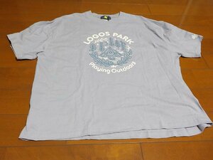 新品　レディース　LOGOS　ロゴス　トップス　半袖Tシャツ　サイズLL　薄紫　クリックポスト発送可　切手可