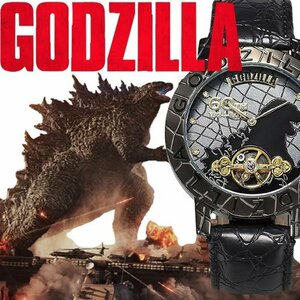  Godzilla 60 anniversary commemoration natural diamond installation machine hand winding wristwatch worldwide limitation 1954ps.@[ higashi . regular license commodity ] new goods unused collectors item new goods 