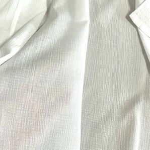 美品 Jupiterジュポネ 半襦袢 ホワイト ノーマル（衣紋控え目） 半衿付き フリーサイズの画像8