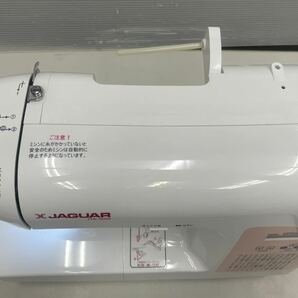 CK☆ 通電確認済 X JAGUAR JTA-3000 ミシン フットコントローラー付 ジャガー コンピューターミシン の画像3