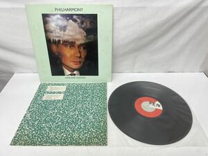 BK☆ 盤美品 PHILHARMONY HARUOMI HOSONO 12インチ レコード YLP-28001 フィルハーモニー 細野晴臣 