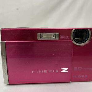 HR☆ 通電確認 動作確認済み FUJIFILM コンパクトデジタルカメラ Fine Pix Z100fd ピンク 説明書 付属品有 FINEPIX デジカメ 富士フイルムの画像1