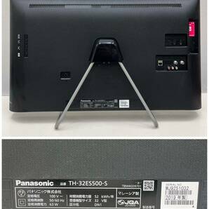 FK◆ 直接引取大歓迎！ 通電確認済 Panasonic パナソニック TH-32ES500-S 液晶テレビ 2019年製 32V型 家電 リモコン 説明書 付きの画像4