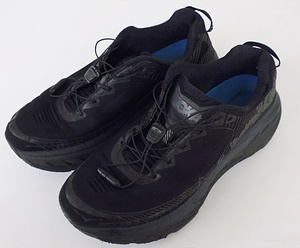 S6 HOKA ONE ONE ho kao Neo neBONDI5bon large 5 running shoes 27cm black 