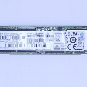 256GB SSD Samsung PM981 MZVLB256HAHQ-000H2 NVMe PCIe M.2 2280の画像1