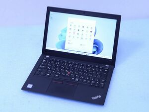 訳あり Core i7 メモリ16GB SSD512GB FHD ThinkPad X280 Win11 Lenovo カメラ ノートパソコン 管理J08