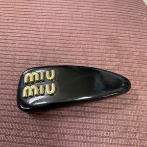 miumiu 風　バレッタ