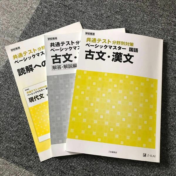 共通テスト分野別対策 ベーシックマスター 国語 古文漢文 （文庫）